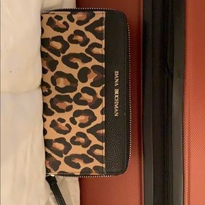 Dana Buchman Leopard Print Wallet